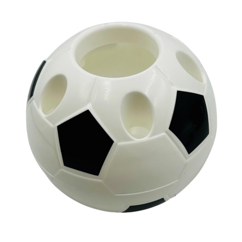 Zestaw 7w1 Prezent dla Piłkarza Chłopca 4 5 6 7 8 9 10 lat na Święta Urodziny - Kubek Przybornik Długopis Brelok Ołówek Gumka