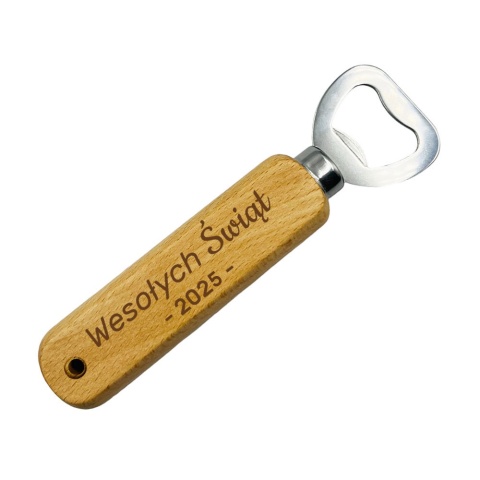 Zestaw do Piwa Kufel + Otwieracz - prezent na Święta upominki paczki świąteczne dla pracowników klientów zestaw prezentowy kosz