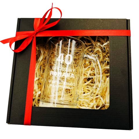 Kufel do Piwa z Grawerem - prezent dla faceta męża chłopaka taty mężczyzny dziadka na święta urodziny