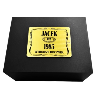 Zestaw do Whisky z Grawerem - Prezent dla Faceta Taty Męża Dziadka Chłopaka na Święta Urodziny