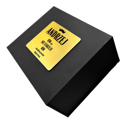 Zestaw do Whisky z Grawerem - Prezent dla Faceta Taty Męża Dziadka Chłopaka na Święta Urodziny