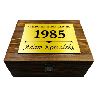 Zestaw do Whisky z Grawerem - Prezent dla Mężczyzny Męża Chłopaka Faceta Taty Dziadka na Święta Urodziny