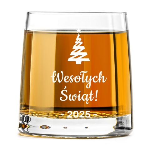 Zestaw do Whisky z Grawerem na Święta - prezent upominki paczki świąteczne dla pracowników klientów zestaw prezentowy kosz