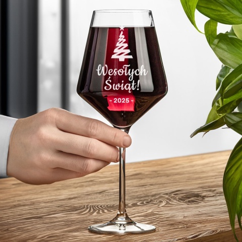 Zestaw do Wina z Grawerem - prezent na Święta upominki paczki świąteczne dla pracowników klientów zestaw prezentowy kosz box