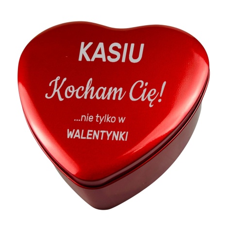 Mydlane Róże + Misiu w Metalowym Pudełeczku z Grawerem - Prezent na Walentynki dla Żony Niej Dziewczyny