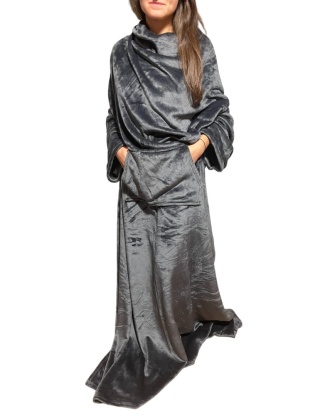 Koc z Rękawami - prezent dla żony dziewczyny mamy babci siostry przyjaciółki na Święta