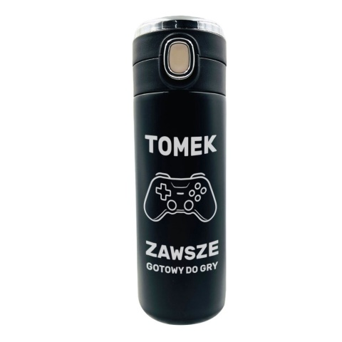 Kubek Termiczny z Grawerem dla Gracza - Prezent dla Męża Chłopaka Brata Syna Chłopca na Święta urodziny