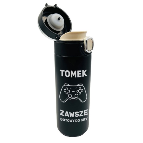 Kubek Termiczny z Grawerem dla Gracza - Prezent dla Męża Chłopaka Brata Syna Chłopca na Święta urodziny