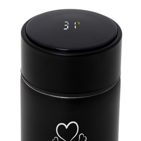 Kubek Termiczny z Grawerem Kochanie Jedź Ostrożnie - Prezent na Walentynki dla Niego Męża Chłopaka