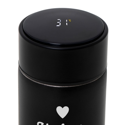 Kubek Termiczny z Grawerem Kochanie Nie Jedź Jak Wariat - Prezent na Walentynki dla Niego Męża Chłopaka