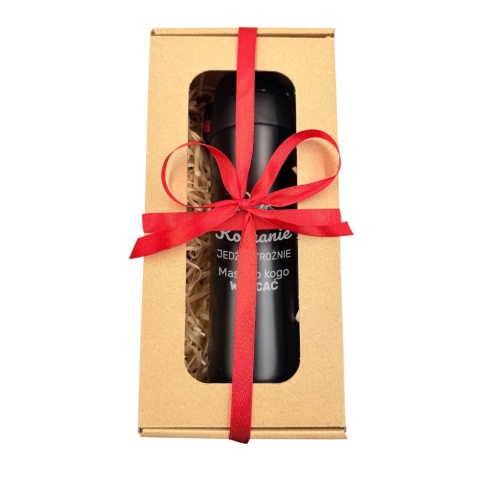 Kubek Termiczny z Grawerem dla Męża Chłopaka - Prezent na Walentynki Święta Urodziny dla Niego