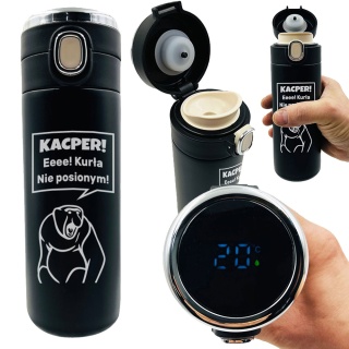 Kubek Termiczny z Grawerem dla Rolnika - Prezent dla Taty Dziadka Brata Męża Mężczyzny na Święta Urodziny