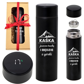 Kubek Termiczny z Grawerem dla Miłośnika Gór - prezent dla żony męża mamy taty kobiety faceta dziewczyny chłopaka na święta