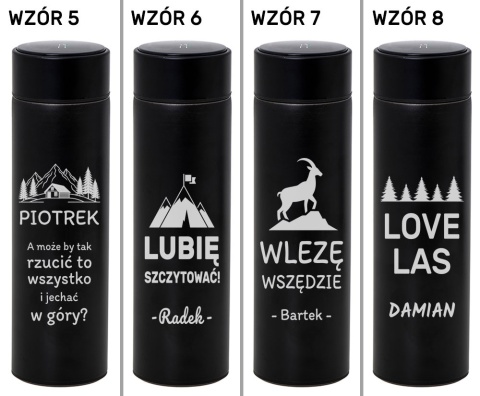 Kubek Termiczny z Grawerem dla Miłośnika Gór - prezent dla żony męża mamy taty kobiety faceta dziewczyny chłopaka na święta