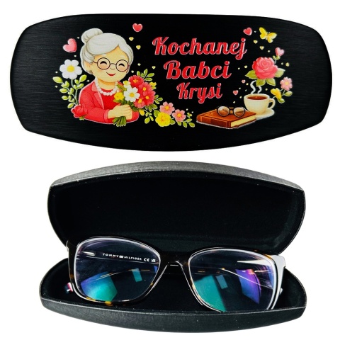 Personalizowane Etui na Okulary dla Babci - Prezent na Dzień Babci i Dziadka