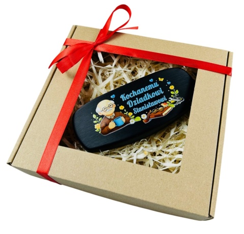 Personalizowane Etui na Okulary dla Dziadka - Prezent na Dzień Babci i Dziadka