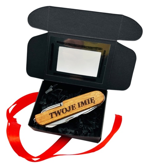 Scyzoryk Multitool 14w1 z Grawerem - Prezent dla Męża Taty Dziadka Mężczyzny Chłopaka Brata na Święta Urodziny