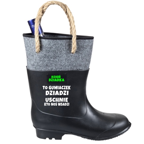 Gumofilc na Flaszkę Słodycze dla Dziadka - Śmieszny Prezent na Dzień Babci i Dziadka