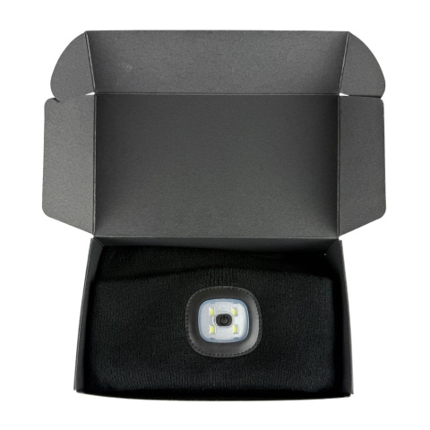 Świecąca Czapka LED z grawerem dla Dziadka - Prezent dla Dziadka na Dzień Babci i Dziadka Świeta Urodziny