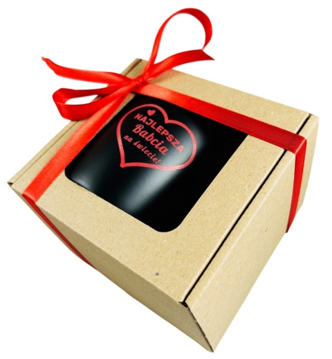 Kubek Ceramiczny z Grawerem dla Babci - Prezent na Dzień Babci i Dziadka Święta