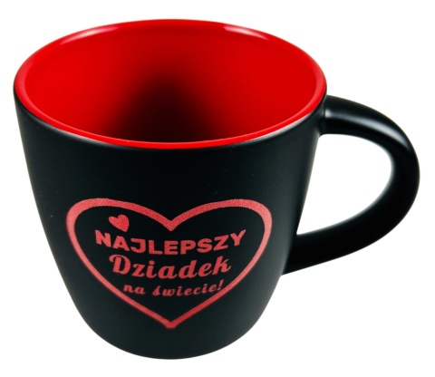 Kubek Ceramiczny z Grawerem dla Dziadka - Prezent na Dzień Babci i Dziadka Święta
