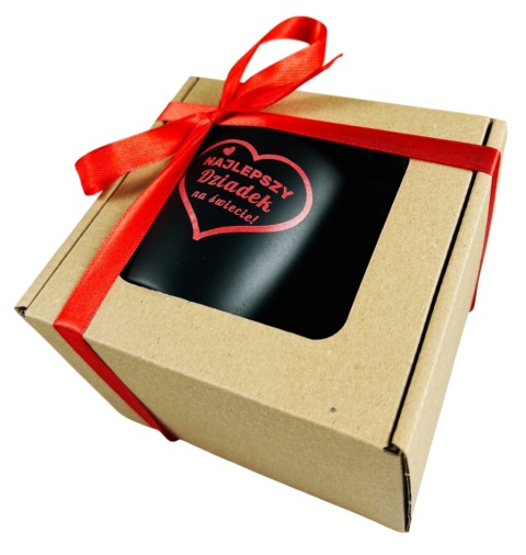 Kubek Ceramiczny z Grawerem dla Dziadka - Prezent na Dzień Babci i Dziadka Święta