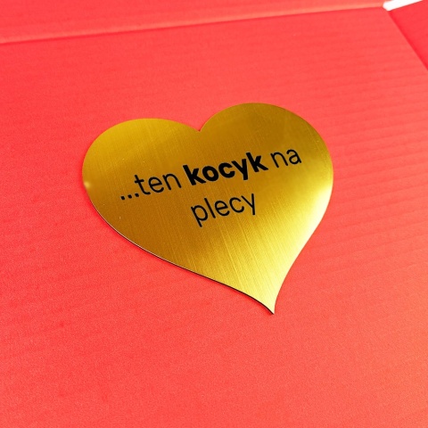 Koc z Rękawami w Ozdobnym Pudełku- Prezent dla Żony Dziewczyny Niej na Walentynki Święta Urodziny