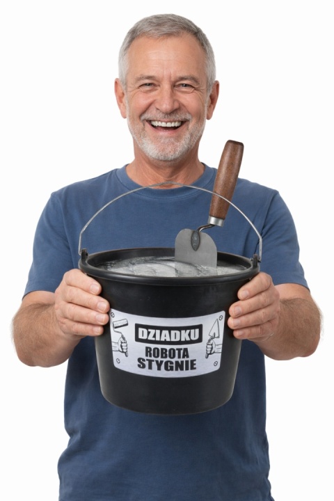 Wiadro na Piwo dla Dziadka - Śmieszny Prezent na Dzień Babci i Dziadka Święta
