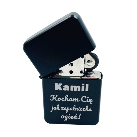 Zapalniczka z Grawerem dla Niego Męża Chłopaka - Prezent na Walentynki Święta
