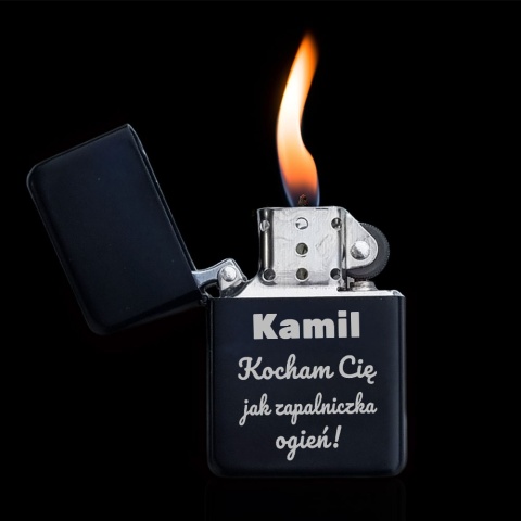 Zapalniczka z Grawerem dla Niego Męża Chłopaka - Prezent na Walentynki Święta