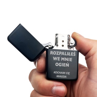 Zapalniczka z Grawerem dla Męża Niego Chłopaka - Prezent na Walentynki Święta