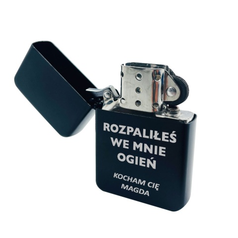 Zapalniczka z Grawerem dla Męża Niego Chłopaka - Prezent na Walentynki Święta