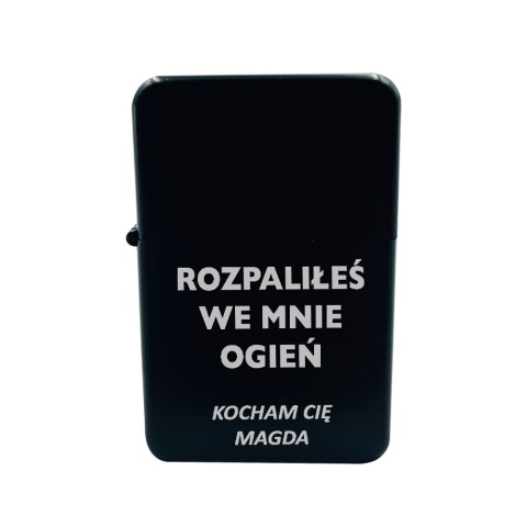 Zapalniczka z Grawerem dla Męża Niego Chłopaka - Prezent na Walentynki Święta
