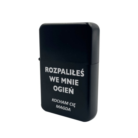 Zapalniczka z Grawerem dla Męża Niego Chłopaka - Prezent na Walentynki Święta