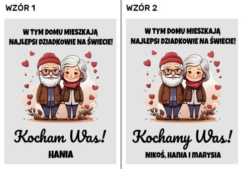 Statuetka Prezent na Dzień Babci i Dziadka dla Dziadków