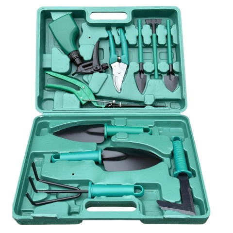 Zestaw Narzędzi Ogrodowych w Walizce z Grawerem - Prezent dla Żony Mamy Babci Dziewczyny na Święta Urodziny