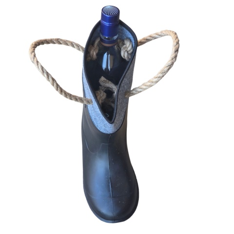 Gumofilc na Flaszkę Maszlitra dla Rolnika - Śmieszny Prezent dla Męża Niego Chłopaka na Walentynki Święta Kalosz Gumiak