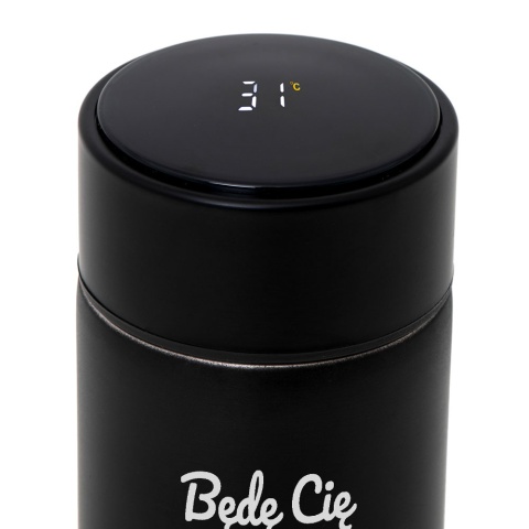 Kubek Termiczny z Grawerem Będę Cię WKUR*IAĆ - Prezent na Walentynki dla Niego Męża Chłopaka