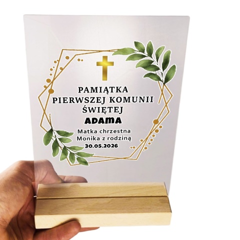 Statuetka Prezent na Komunię Świętą - Pamiątka Pierwszej Komunii Świętej dla Chłopca Dziewczynki
