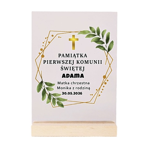Statuetka Prezent na Komunię Świętą - Pamiątka Pierwszej Komunii Świętej dla Chłopca Dziewczynki