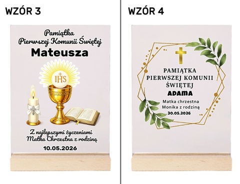 Statuetka Prezent na Komunię Świętą - Pamiątka Pierwszej Komunii Świętej dla Chłopca Dziewczynki
