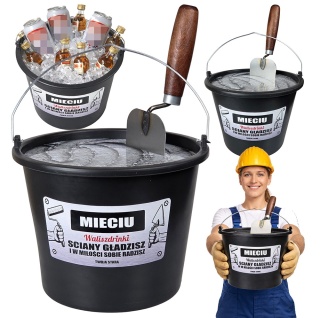 Wiadro Majstra na Walentynki - Śmieszny Prezent dla Męża Niego Chłopaka