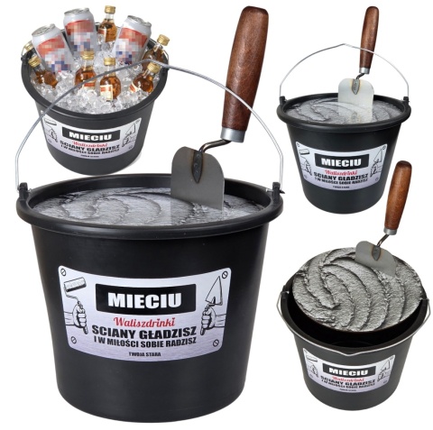 Wiadro Majstra na Walentynki - Śmieszny Prezent dla Męża Niego Chłopaka