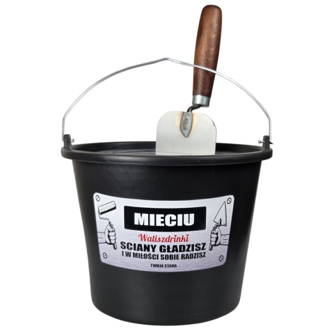 Wiadro Majstra na Walentynki - Śmieszny Prezent dla Męża Niego Chłopaka