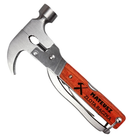 Multitool 8w1 z Grawerem - Prezent dla Taty Męża Chłopaka Dziadka na Urodziny Dzień Ojca Święta