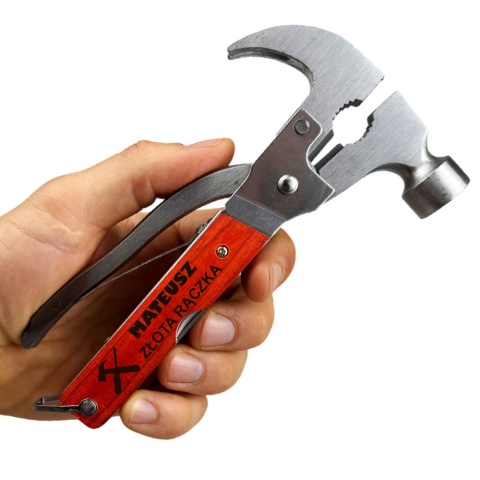 Multitool 8w1 z Grawerem - Prezent dla Taty Męża Chłopaka Dziadka na Urodziny Dzień Ojca Święta