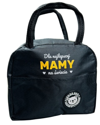 Torba Termiczna na Lunch Dla Najlepszej Mamy - Prezent dla Mamy na Dzień Matki Święta Urodziny Lunchbox