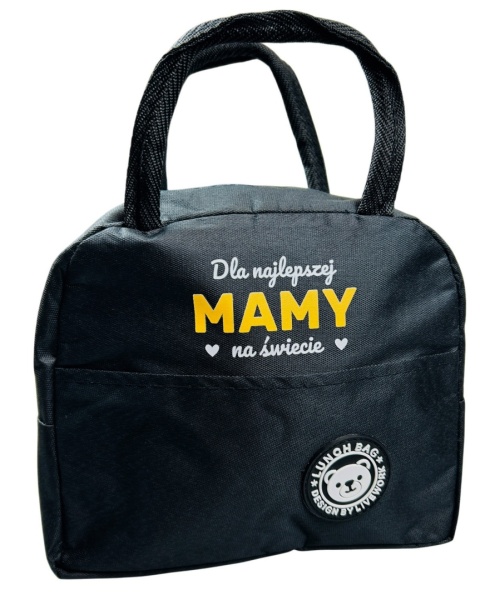 Torba Termiczna na Lunch Dla Najlepszej Mamy - Prezent dla Mamy na Dzień Matki Święta Urodziny Lunchbox