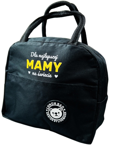 Torba Termiczna na Lunch Dla Najlepszej Mamy - Prezent dla Mamy na Dzień Matki Święta Urodziny Lunchbox