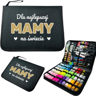 Zestaw Krawiecki dla Najlepszej Mamy - Prezent dla Mamy na Dzień Matki Święta Urodziny